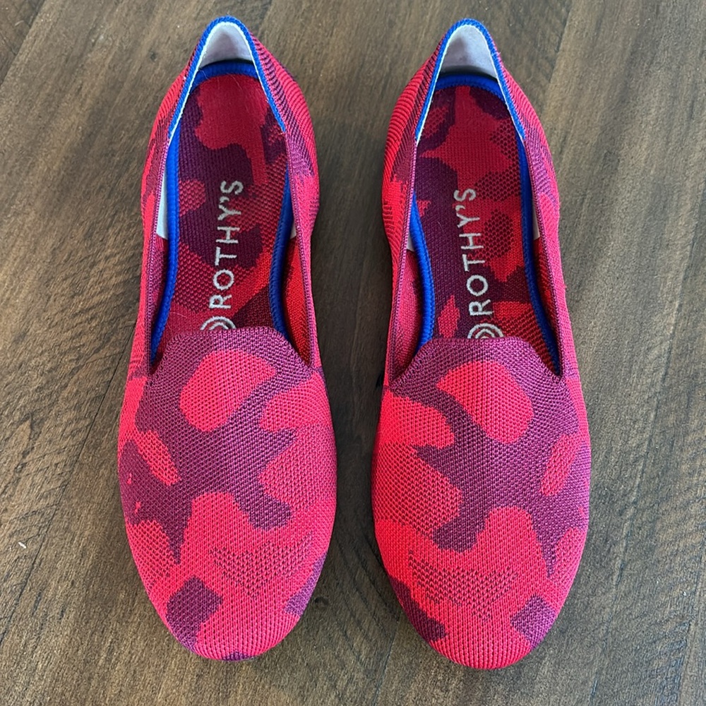 Rothy’s The Loafer in Red Camo!